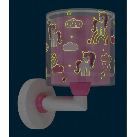 Lampada Da Parete Per Bambini Dalber: Sirene Che Brillano Al Buio - 2