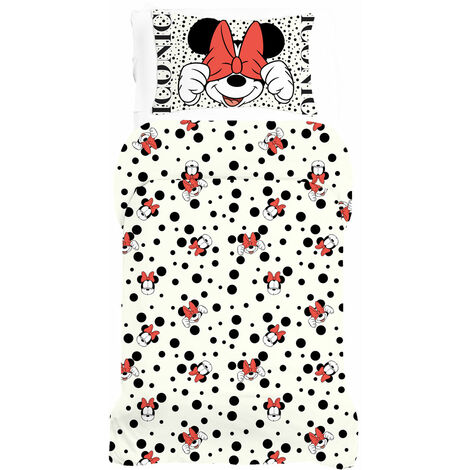 Completo Lenzuola Minnie Letto Singolo Peek-a-Boo