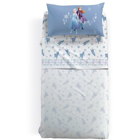 Completo Lenzuola Letto Singolo Frozen Magic Caleffi