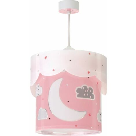 Lampadario sospensione Piccola Luna Rosa