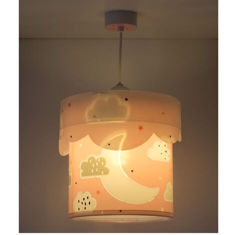 Lampadario sospensione Piccola Luna Rosa