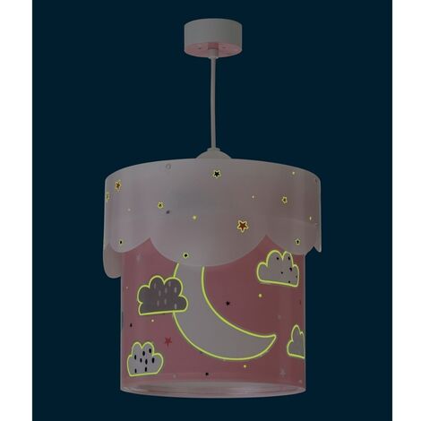 Lampadario sospensione Piccola Luna Rosa