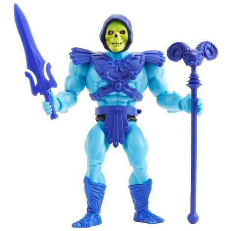 Masters Of The Universe Origins - Action Figure Skeletor 14 Cm Con Accessori - GVL77 Mattel - 3