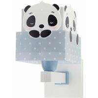 Lampada Applique Panda Azzurro