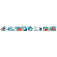 Dory e Nemo Bordo adesivo cameretta bianco