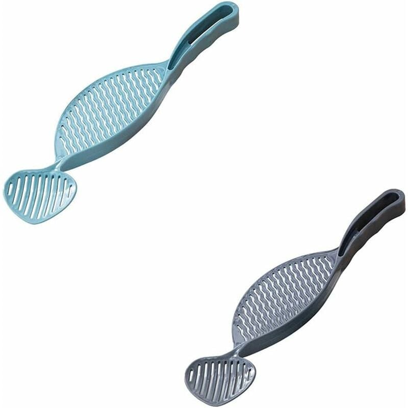 Escurridor para limpieza de arroz de cocina, escurridor de plástico, arandela de arroz, escurridor colgante, organizador de cocina, escurridor para fregadero de cocina, 2 uds.