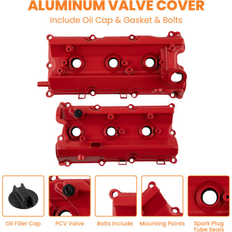 Boccola Testa Cilindro Con Tappo Per Infiniti FX35 G35 M35 Per Nissan - Foto 11