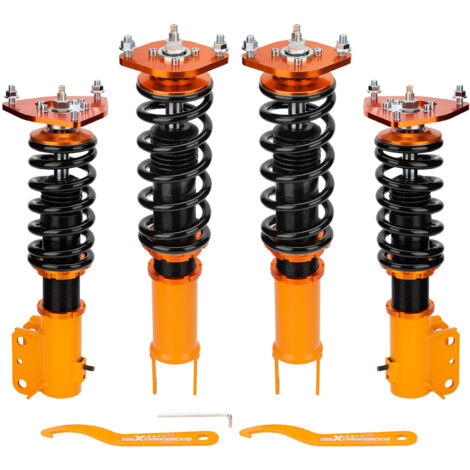 24 levels Gewindefahrwerk Doppelrohr für Mitsubishi Lancer Evolution VII CT9AGewindefahrwerk Dmpfung Einstellbar für Mitsubishi Lancer Evolution VIII CT9A (1/5)