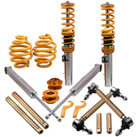 Gewindefahrwerk + 2 Front Suspension Sway Bar Link Für BMW 3er E46 320i 98-05Gewindefahrwerk + 2 Front Sway Bar Link for BMW 3er E46 316i 325i 328i 330i 323 (1/5)
