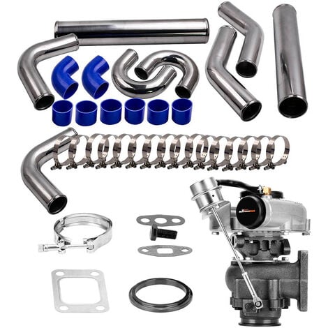 Universal Mm Turbo Intercooler Pipe Kit T Turbolader Oil Cooled