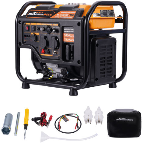 [NEUWERTIG] 3000W 3200W Inverter Stromerzeuger Benzin für Camping 23.5KG tragbar Generator Sauberer Strom für Handy Computer maXpeedingrods never used