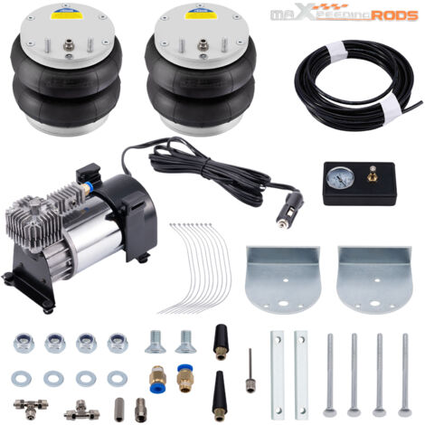 2Stk. Luftfederung mit 12 V Kompressor Kit for Vauxhall Movano 2010-2020 4000 KG (1/5)