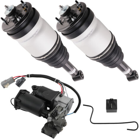 1 Kompressor Luftfederung + 2 Federbein Hinten for LandRover Discovery III IV (1/5)