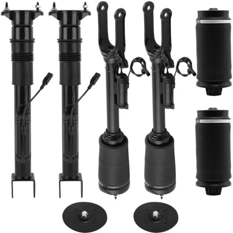 6x (vorne + hinten) Federbein Stodmpfer Luftbalg for Mercedes W164 X164 (1/5)