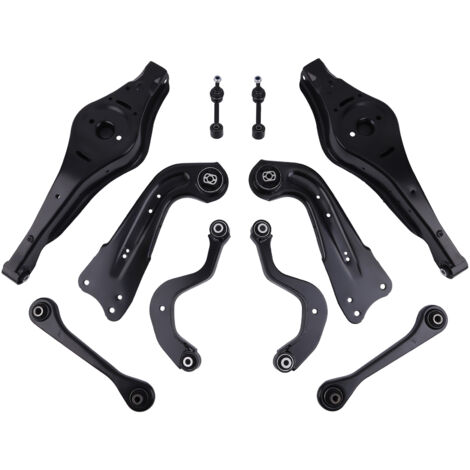 10PCS HINTERER OBERER LINKER QUERLENKER-SATZ FÜR AUDI A3 (8P1) BJ. 2003-2012 SPORTBAC (1/5)