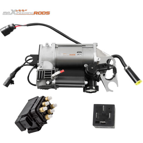 Kompressor Luftfederung mit Ventilblock for VW Touareg 7L Porsche Cayenne 9PA (1/5)