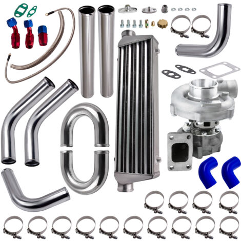 Turboanlage T3/T4 QT450-10 mit Intercooler 27" für 1.5-2.5L 4/6 Zylinder Motor (1/5)