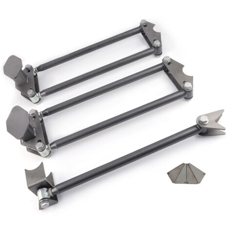 Universal Parallel 4 Link Kit Universal Weld on with Tubes Car Truck Tools