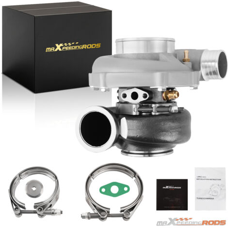 GT35 Turbolader 900HP 2.0-3.5L Dual Ball Bearing T3 V-Band Wasserkühlung Billet (1/5)