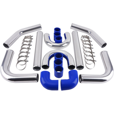 2.5" 64mm Ladeluftkühler Kit Rohr satz Intercooler Piping Pipe Kit Universal (1/5)
