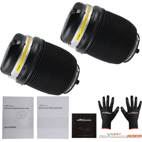 Paar Luftfeder Federbalg Hinten Links Rechts for Audi A6 C6 4F 4F0616001J (1/5)