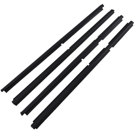 4x Fenster Dichtungssystem for Jeep Grand Cherokee 1999-2004 55135879AF Set