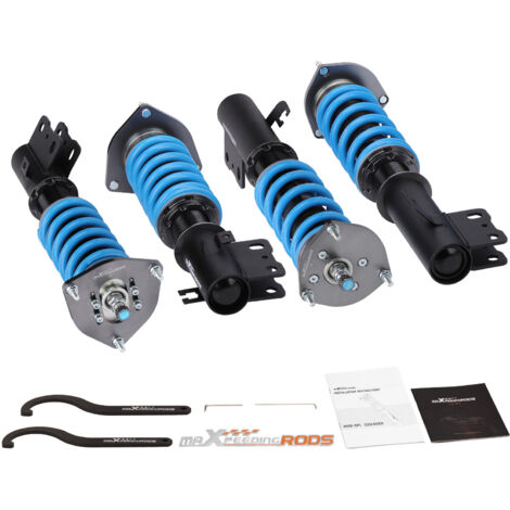 24 Wege Dämpfung Einstellbar Gewindefahrwerk Für BMW E46 M3 Basis Coupe 2001-06 (1/5)