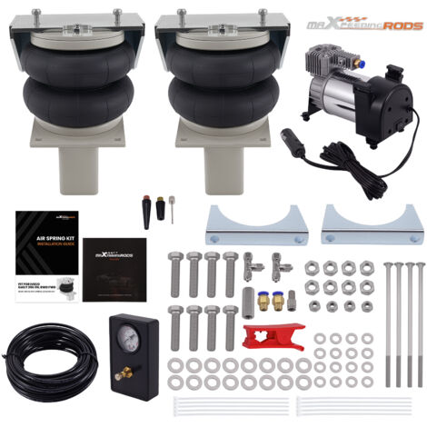 2X LUFTFEDERUNG MIT 12 V KOMPRESSOR KIT FOR IVECO DAILY 35S 35L 2006-2014