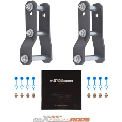 Paar 2 Zoll Hinten Schäkel Suspension Lift for Ford Ranger Mazda BT50 Bj. 2011- (1/5)