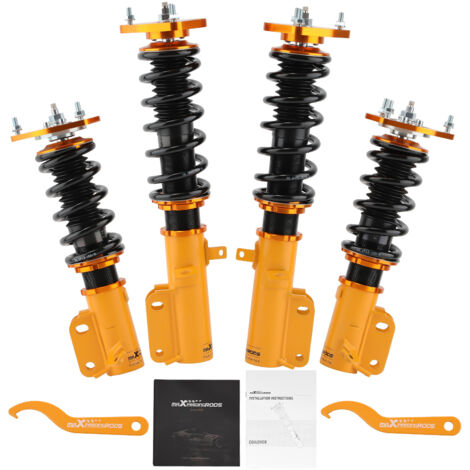 24 Dämpfung Höhenverstellbares Gewindefahrwerk for Toyota Corolla E90 E100 87-02 (1/5)