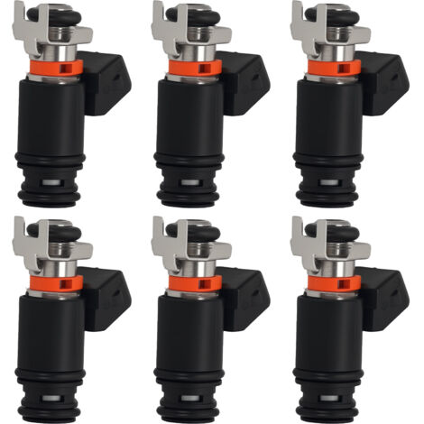 6x Kraftstoff Einspritzdüse for VW Golf Jetta 2.8L 1999-2001 021906031B (1/5)
