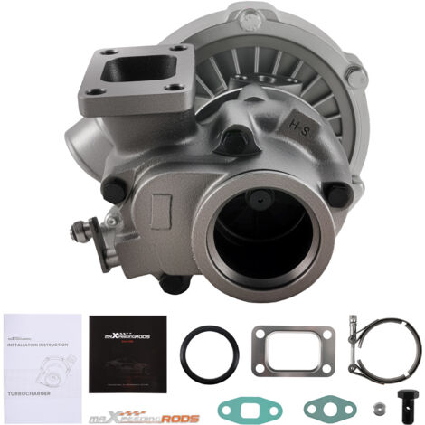 Turbolader T3/T04E for Audi VW 1.8T VR6 .63 AR V Band universal Turbocharger (1/5)