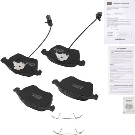 Bremsbeläge Vorne For Audi A4 B5 8D2 8D5 1994-01 4B0698151AB 4B0698151E 156.3mm (1/5)