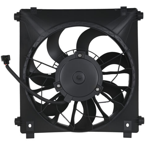 Elektrischer Lüfter for Tesla S Links 2012-2020 600761400D 7-Blätter 250W