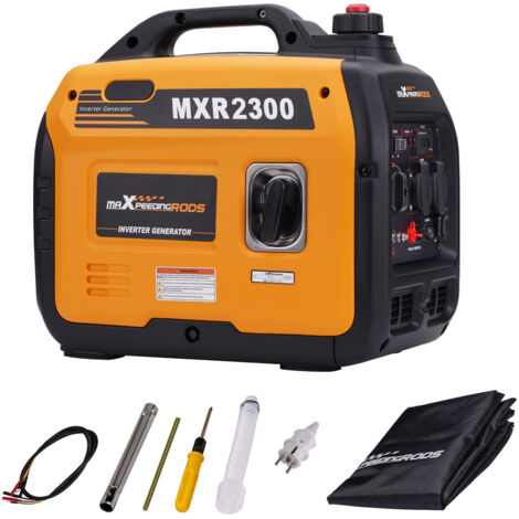 2300W Inverter Stromerzeuger Benzin Stromgenerator leicht 18kg Generator 4 Takt maXpeedingrods