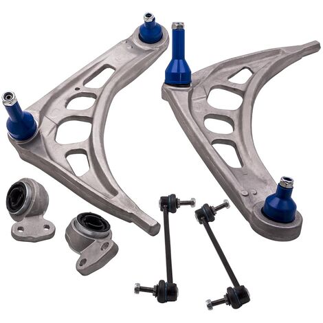 Querlenker Komplett Satz Vorderachse 6-teilig für BMW 3er E46 Z4 E86 LenkerFront Lower Suspension Wishbone Arms Bushes & Links Kit For BMW 3 Series E46 Z4