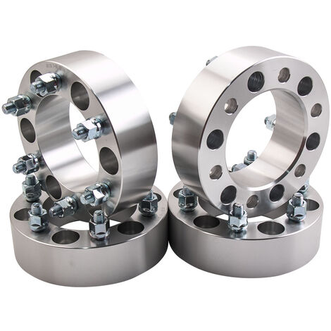 4x 50mm Wheel Spacers For Toyota Landcruiser Hilux 4WD 6x139.7 M12x1.54x 50mm Wheel Spacers For Toyota Landcruiser Hilux 4WD 6x139.7 M12x1.5