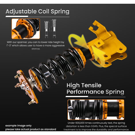 Piastre Camber Regolabili MaXpeedingrods | Per Nissan S13, S14, Silvia, 180SX, 200SX, Skyline R32 - Foto 5