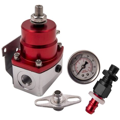 Kraftstoffdruckmesser - Ölgefüllt 0-100 PSI Für Motoren