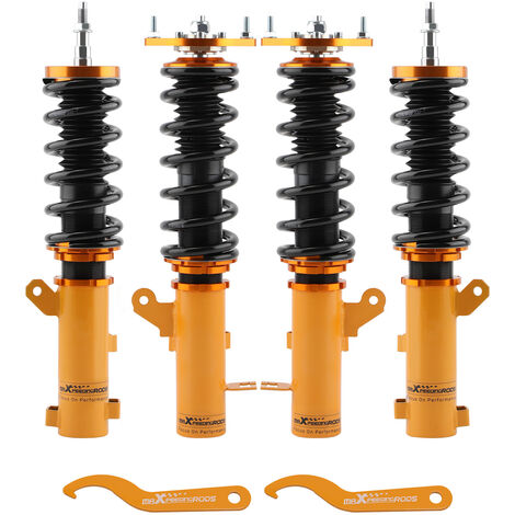 Doppelrohr Gewindefahrwerk Für Hyundai Tiburon Coupé 2002–2009 Höhe VerstellbarGewindefahrwerk for Hyundai Tiburon 2. Gen Coupé 2002–2009 Hhe Einstellbar (1/5)