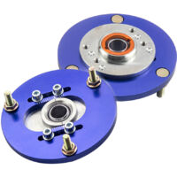 2x Federbeinlager Domlager VORNE for BMW E36 M3 323 325 318i 318is 318ic Uniball Mortorsport Einstellbare Sturzplattenplatte Vorne Camber Plate