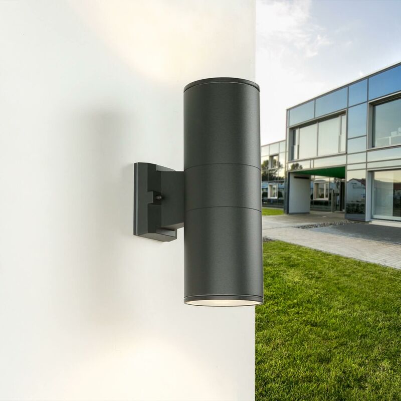 Nowodvorski Fog Ii modern design lampara pared e14 60w aplique exterior up down stendal a31cm