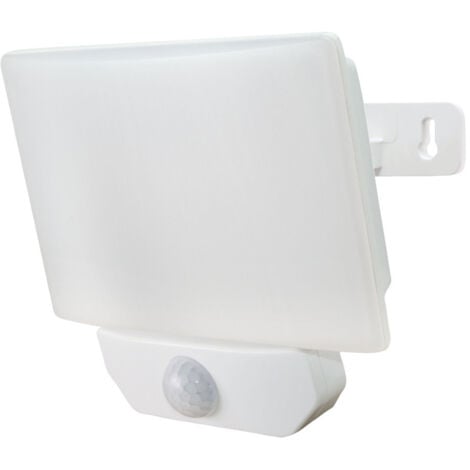 Projecteur LED 20W / 1690LM full screen blanc avec détecteur de mouvement IP44