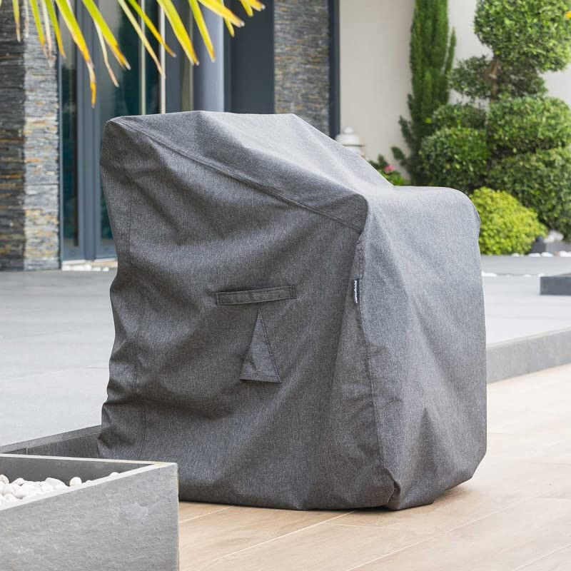 Housse De Protection Pour Pile De Chaises - 120x70x70 Cm - Polyester - Protection Extérieure