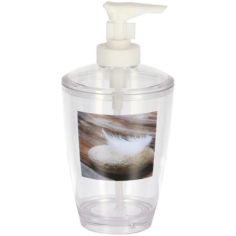 Distributeur à Savon En Bouteille De Vodka - Mondial Shipping, En Verre Transparent, Neuf