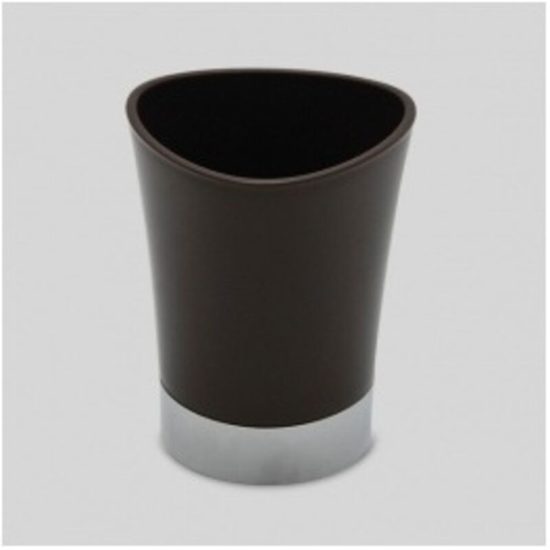 Mini Poubelle Conique Pp Avec Couvercle 1,7l - Blanc - Tendance | Leroy