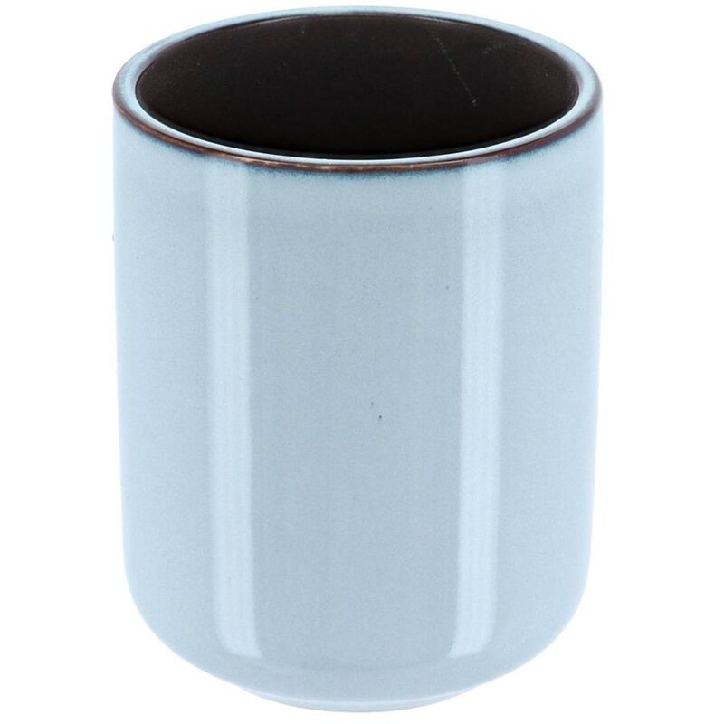 Lot De 6 Gobelets Expresso En Grès Bleu - Collection Au Grès Du Temps, 8 Cl, Lavables Au Lave-vaisselle - 5