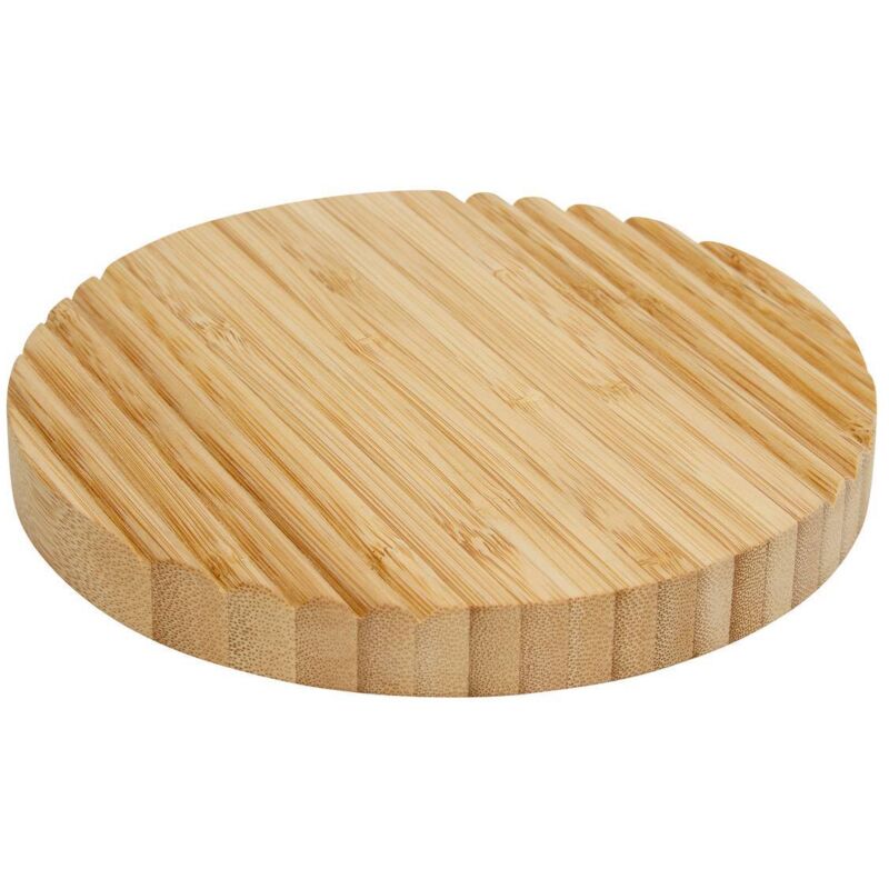 5five Plateau De Service Avec Poignées En Bambou Naturel – 46 X 30 Cm – Élégant Et Pratique Pour Repas Et Déco