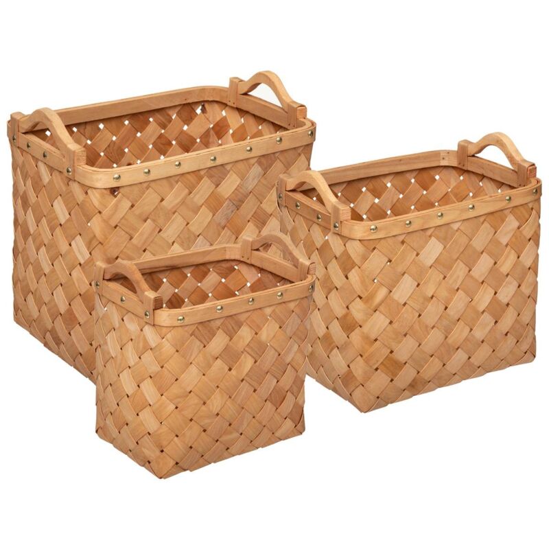 Set pique-nique en bois FSC® - caramel, Jouet