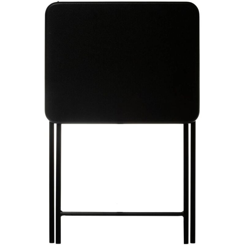 Table pliante, 15,25 x 17, noir de GRACIOUS LIVING